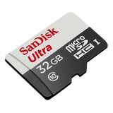 Cartão Memoria Sandisk 32gb Adaptador P/ Câmera Wifi Smart