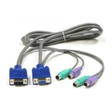 Puntotecno - Pack X 2 Cables Kvm Ps2 Vga M - H