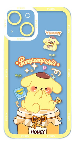 Funda De Teléfono Baby Pom Pom Purin Anime Para iPhone 15 14