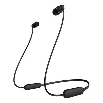 Audifonos Inalambricos Bluetooth Sony Wi-c200, Color Negro | Meses sin interés