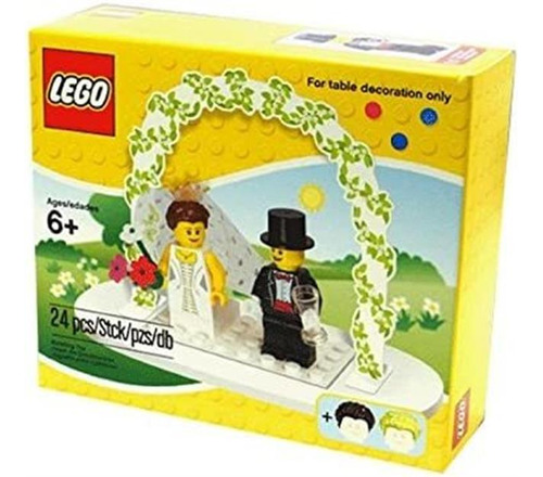 Set Juguete De Construcción Lego Decoración Boda 853340