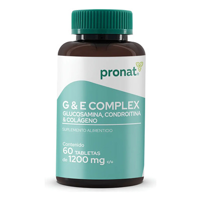 G&e Complex Glucosamina + Colágeno (60 Tabs) - Pronat | MercadoLibre
