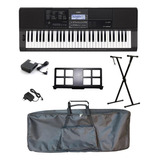 Kit Teclado Casio Ct-x800 + Bag + Pedal + Suporte + Fonte