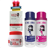 Kit Bonequinha Escandalosa 2x300ml+d-tox White 250g