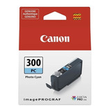 Canon Tinta Pfi-300  Pc Photo Cyan Para Pro-300 (14.4 Ml)