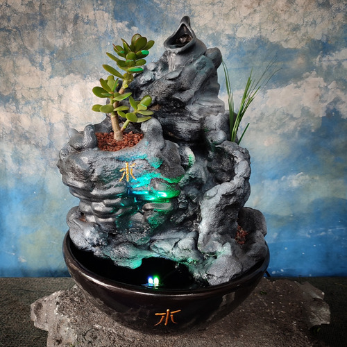 Fuente De Agua Feng Shui Atesanal