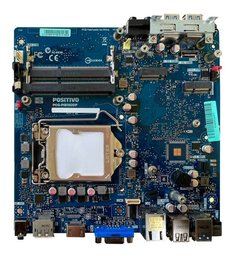 Placa Mãe Positivo Mini Pro Master Pos Pib150dp 6th Ddr3