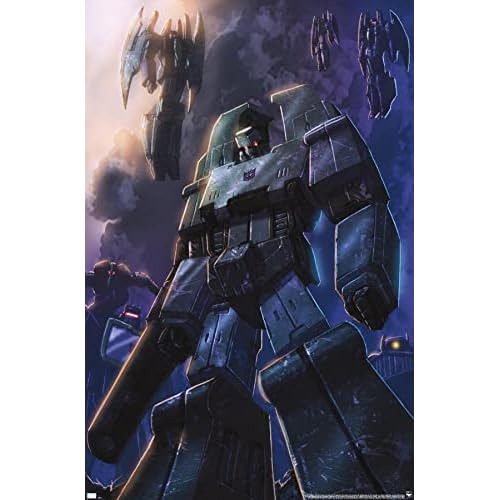 Cartel De Pared Transformers Decepticons De Hasbro, 22....