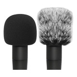 Tampa De Espuma De Filtro Sm57 Pop - Mic Windscreen Com Furr