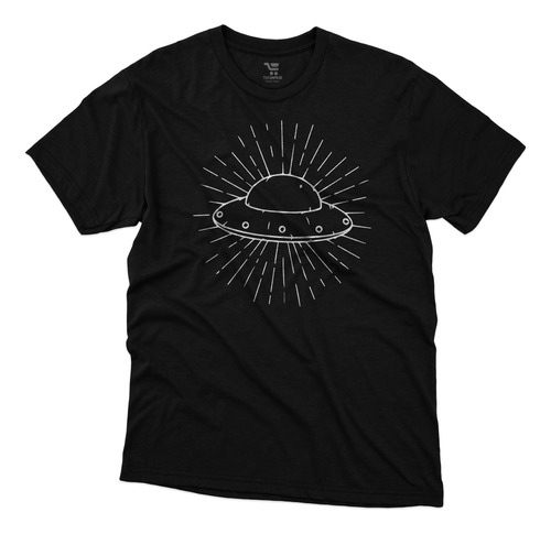 Camiseta Hombre Mujer Niños Algodon Personalizada Ufo Alien