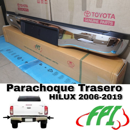 Parachoque  Trasero  Hilux 2012 2013 2014 2015 Nuevo Complet Foto 2