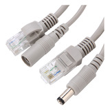 Cable Ethernet Cctv Rj45+dc 5m/10m/15m/20m P/cámaras Ip
