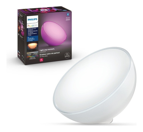Lámpara Philips Hue Wca Led Portátil Inteligente Con Wi-fi Color De La Luz Blanco Cálido, Blanco Frío Y Multicolor