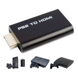  Adaptador Ps2 A Hdmi, Alta Definición Para Ps2 Y Ps3