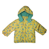 Chaqueta Parka Con Capucha Niño Dinosaurio