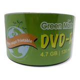 Dvd-r Printable Green Master 50 Piezas.