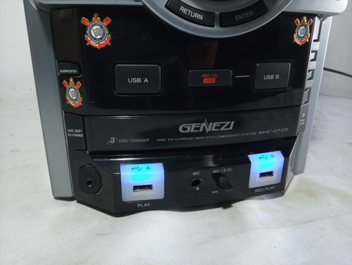 Aparelho De Som Mini System Micro System Sony Mhc-gtz3 Defei