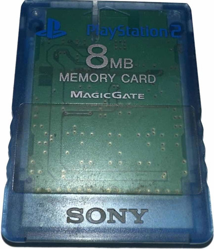 Memory Card 8mb Azul Original Funcional Garantizada