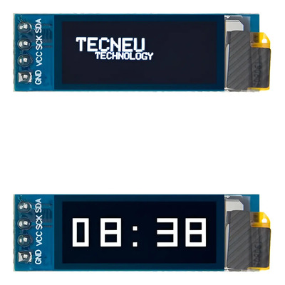 Pantalla Lcd Oled Ssd1306 I2c 0.91inch 128x32 | MercadoLibre