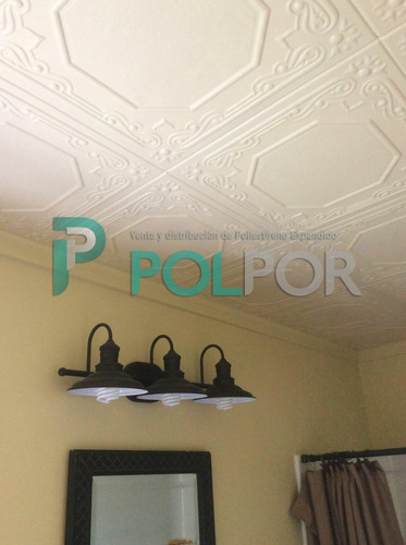 Placa Decorativa Cielorraso (techo) Telgopor!! Oferta!!