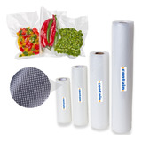 4 Rollo De Vacío Gofrado  Fresh Oster O Foodsaver 15x500 Cms