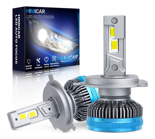 Kit De Faros Led H4 H13 9007 200w Csp Luz Alta Y Baja Canbus