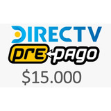 Recarga Television Directv Prepago $15.000