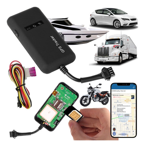 Localizador Auto Moto Rastreador Gps Tracker Gt02 Pro + App!