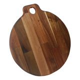 Tabla Para Pizza Diámetro 35 Cm En Madera Acacia