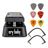 Pedal Wah Dunlop Crybaby Gcb-95 + Cables Y Picks