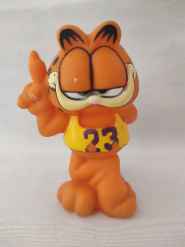 Figura Garfield Basquetbolista Con Detalle Paws Inc  Vintage
