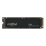 Ssd Crucial T700 M.2 Nvme De 2tb Pcie Gen5 Velocidade De Leitura Sequencial: 12.400 Mb/s Velocidade De Escrita Sequencial: 11.800 Mb/s