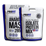 Kit Anabolic Mass 3kg + Whey Protein Isolate Mix Profit Labs