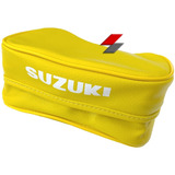 Bolso Cartuchera Mochila Moto Suzuki Amarillo / Miguelhnos