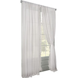 6 Juegos Cortinas Living Tela Voile  Romantica Oregon