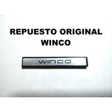 Repuesto Marca Winco Logo Plata Para Tocadiscos En Belgrano