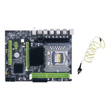 Placa Madre X58 Lga 1366 Compatible Con Memoria Ddr3 Ecc, Ra