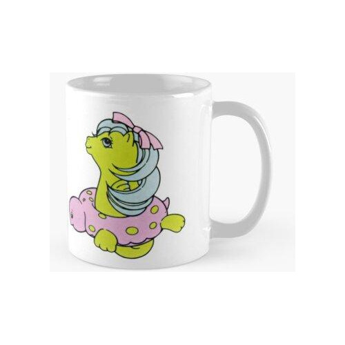 Taza My Little Pony G1 - Sea Shimmer Y Baby Sea Pony Calidad