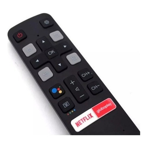 Controle Remoto Para Tcl Tv Smart  Netflix Globoplay -9062 