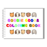 Cuaderno Para Colorear Bobbie Goods Anillado A4 80 Hojas