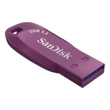 Pendrive Sandisk Ultra Shift 64gb Usb 3.2 Gen 1 Purpura