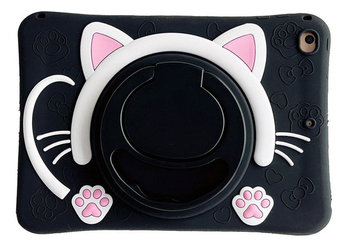 Funda De Gato Con Cordón Para Samsung Galaxy Tab A7/a8