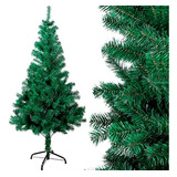 Árbol Pino Navideño Verde Pequeño 1.50 Mts Navidad Color Verde Oscuro