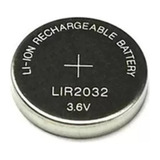 Bateria Cr2032 Recarregavel Li-ion 3,6v
