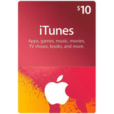 Tarjeta Itunes Apps Store 10 Usd Entrega Inmediata