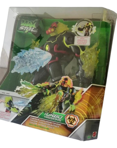 Max Steel Elementor Toxzon Chemical Explosion Quimica