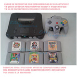 Nintendo 64 Inc 6 Juegos Smash, Mario Party Preg Disp