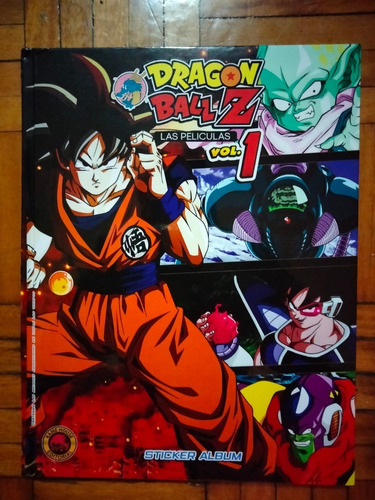 Album Sticker Dragon Ball Z Las Peliculas Vol. 1