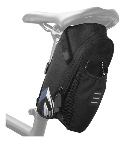 Bolsa Sillín Bicicleta Con Bolsillo Para Botella De Agua Imp