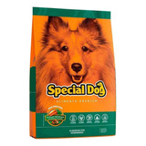 Alimento Special Dog Premium Para Cão Adulto Todos Os Tamanhos Sabor Vegetais Em Sacola De 20kg
